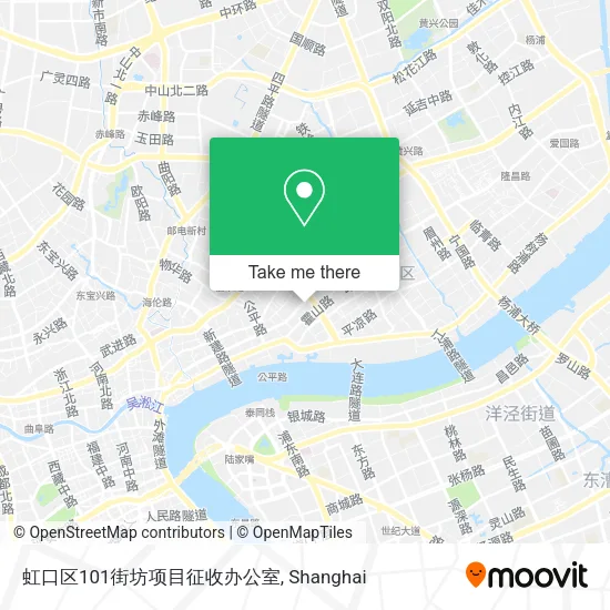虹口区101街坊项目征收办公室 map
