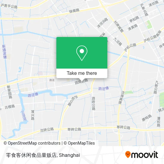 零食客休闲食品量贩店 map