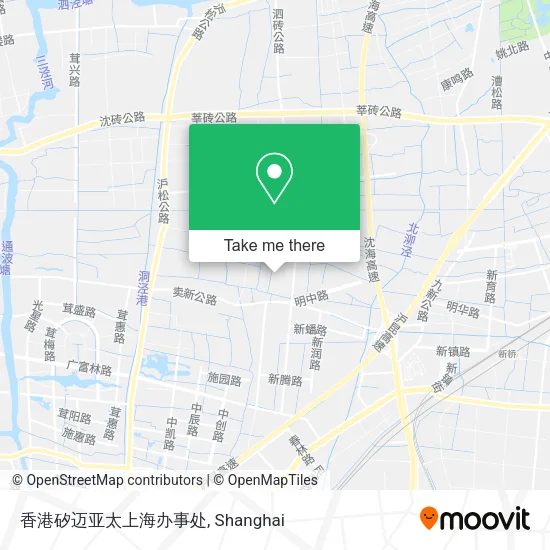 香港矽迈亚太上海办事处 map