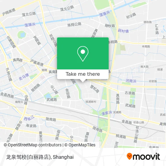 龙泉驾校(白丽路店) map