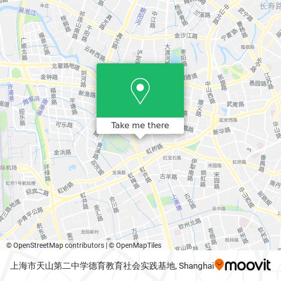 上海市天山第二中学德育教育社会实践基地 map