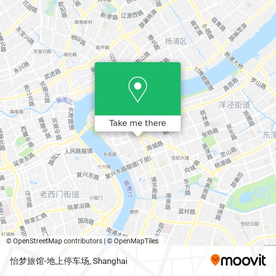 怡梦旅馆-地上停车场 map