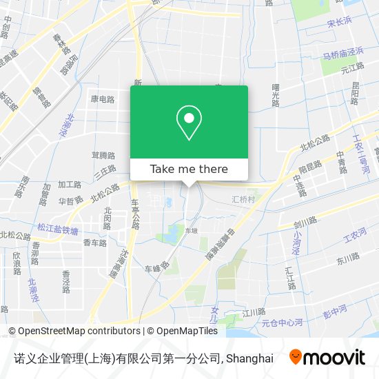 诺义企业管理(上海)有限公司第一分公司 map