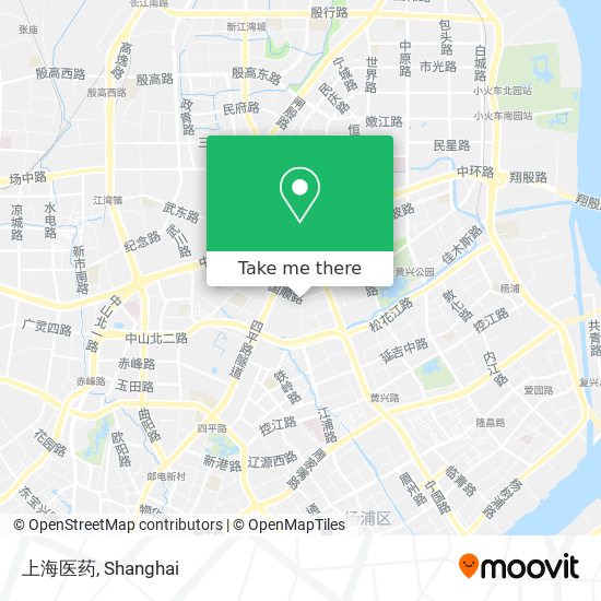 上海医药 map