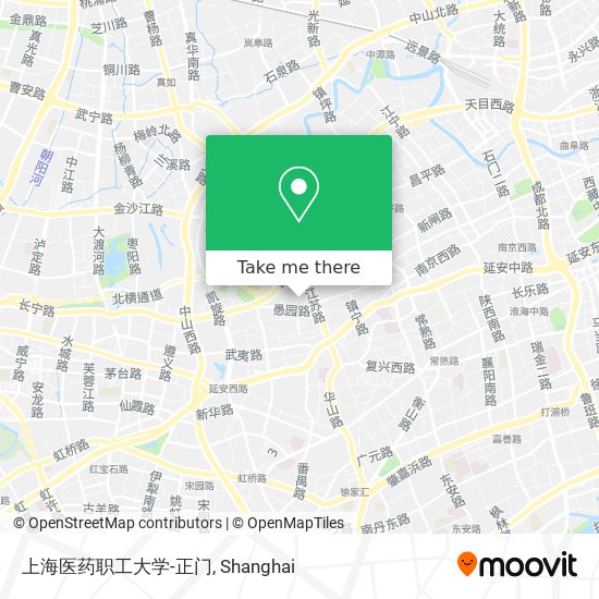 上海医药职工大学-正门 map