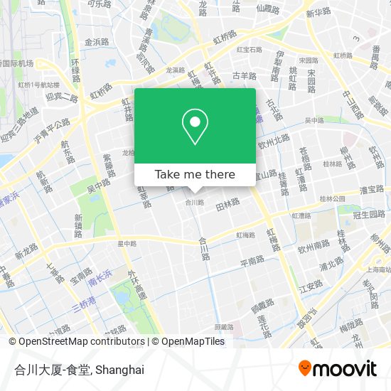 合川大厦-食堂 map