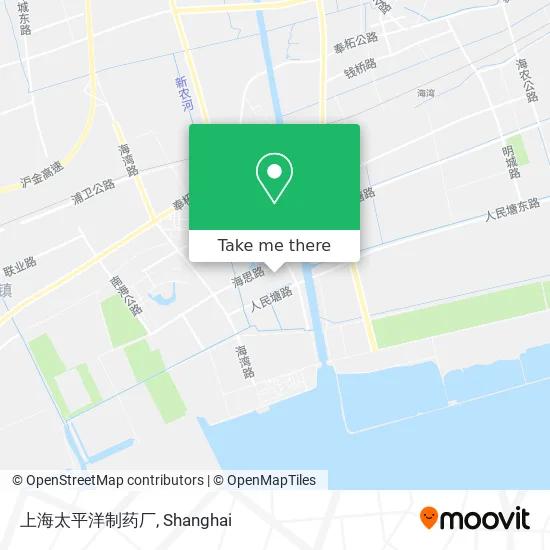 上海太平洋制药厂 map