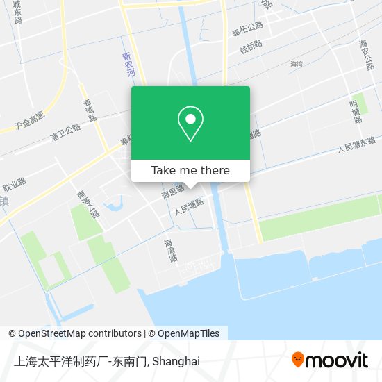 上海太平洋制药厂-东南门 map