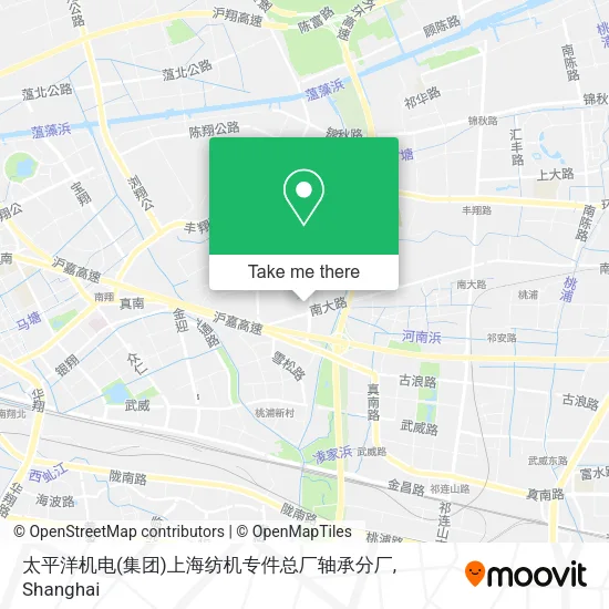 太平洋机电(集团)上海纺机专件总厂轴承分厂 map