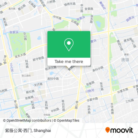 紫薇公寓-西门 map