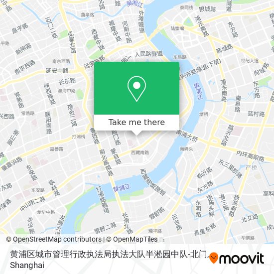 黄浦区城市管理行政执法局执法大队半淞园中队-北门 map