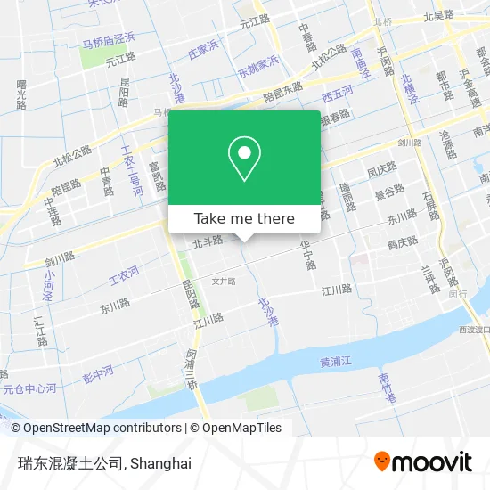 瑞东混凝土公司 map