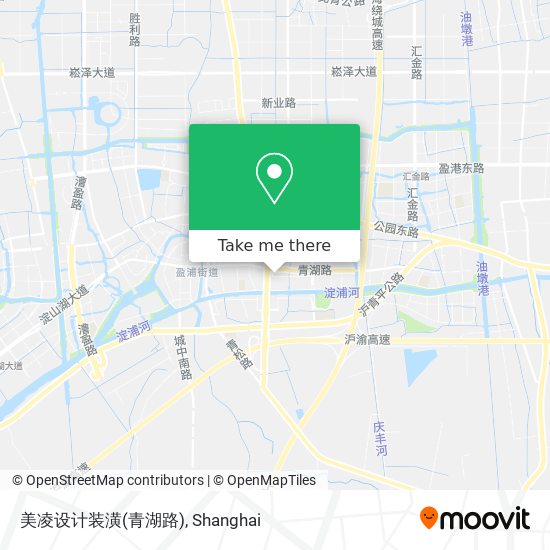 美凌设计装潢(青湖路) map