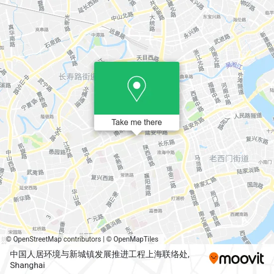 中国人居环境与新城镇发展推进工程上海联络处 map