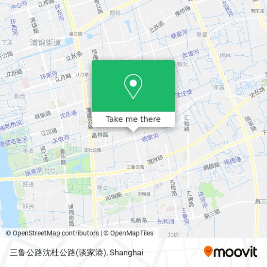 三鲁公路沈杜公路(谈家港) map