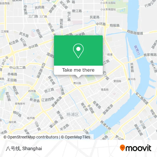 八号线 map