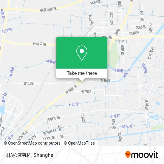 林家埭南桥 map