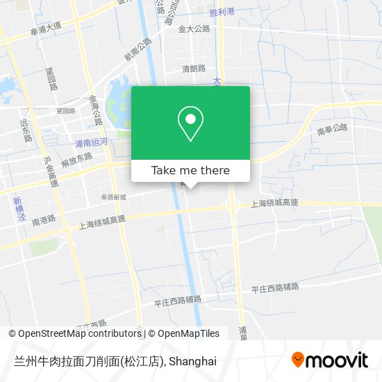 兰州牛肉拉面刀削面(松江店) map