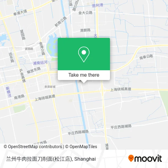 兰州牛肉拉面刀削面(松江店) map