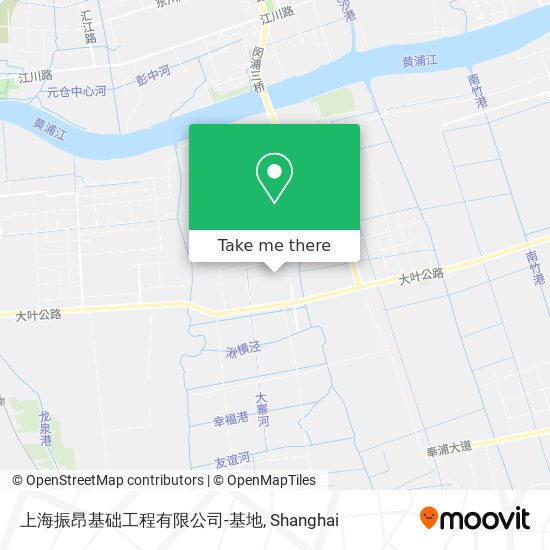 上海振昂基础工程有限公司-基地 map