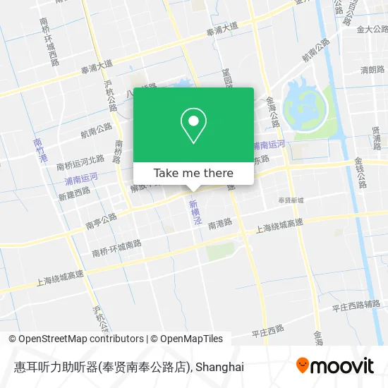 惠耳听力助听器(奉贤南奉公路店) map