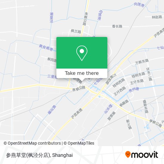 参燕草堂(枫泾分店) map