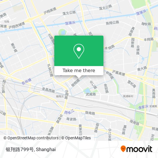 银翔路799号 map