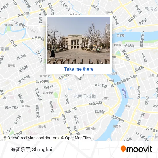 上海音乐厅 map