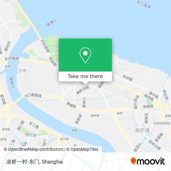 凌桥一村-东门 map
