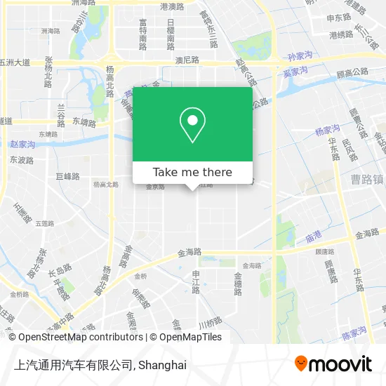 上汽通用汽车有限公司 map