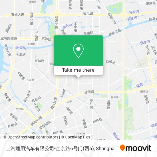 上汽通用汽车有限公司-金京路6号门(西6) map