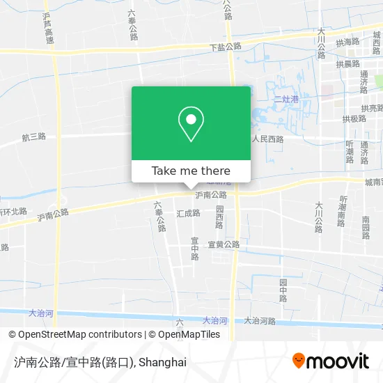 沪南公路/宣中路(路口) map