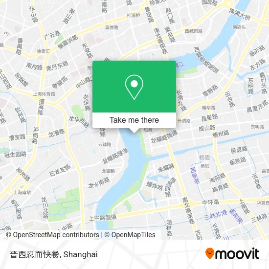 晋西忍而快餐 map