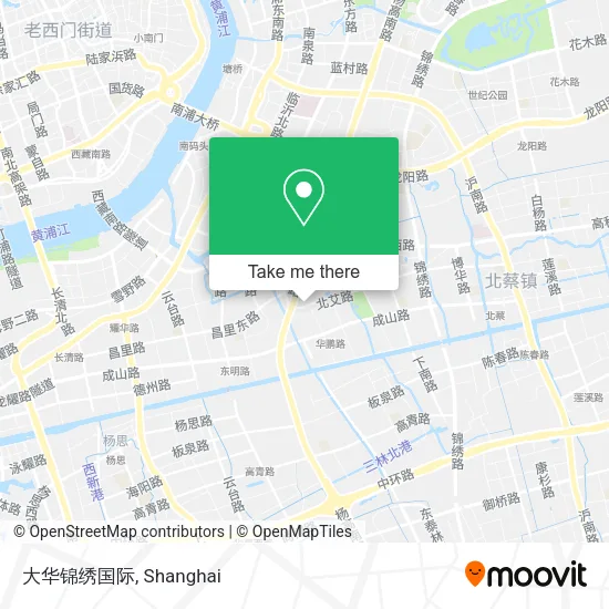 大华锦绣国际 map