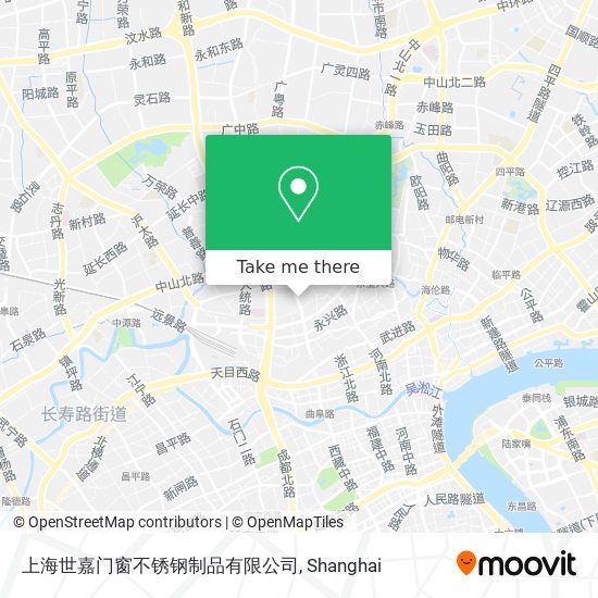上海世嘉门窗不锈钢制品有限公司 map