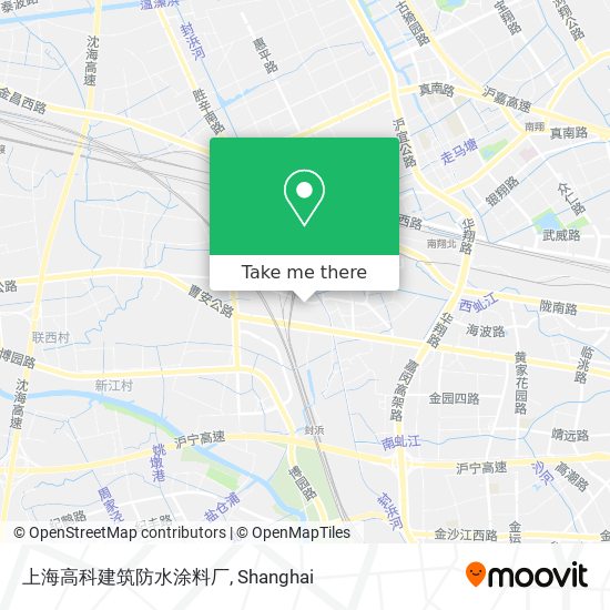 上海高科建筑防水涂料厂 map