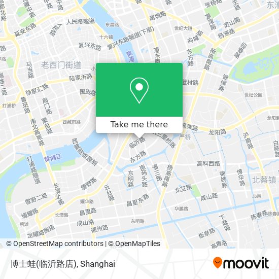 博士蛙(临沂路店) map