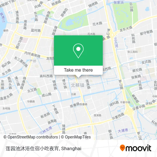 莲园池沐浴住宿小吃夜宵 map