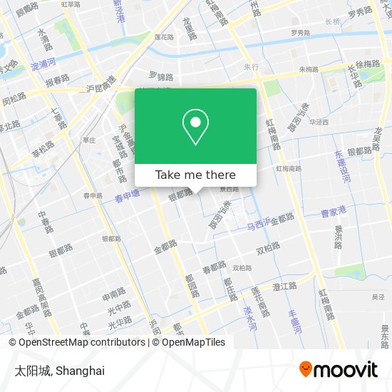 太阳城 map
