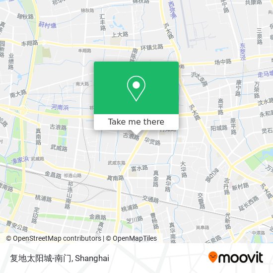 复地太阳城-南门 map