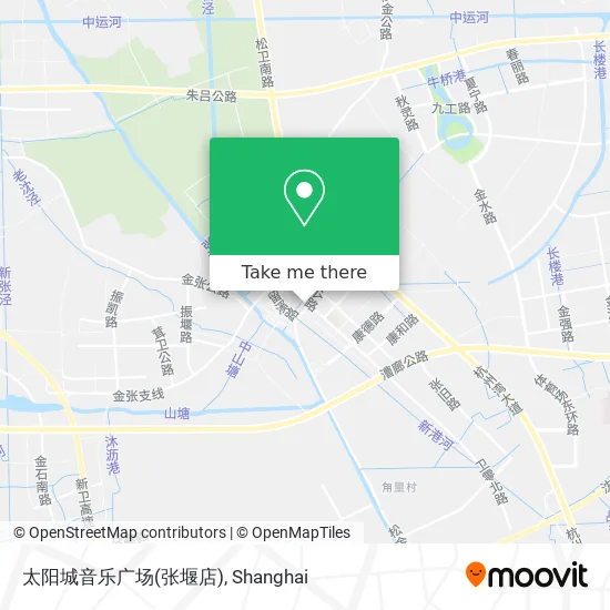 太阳城音乐广场(张堰店) map