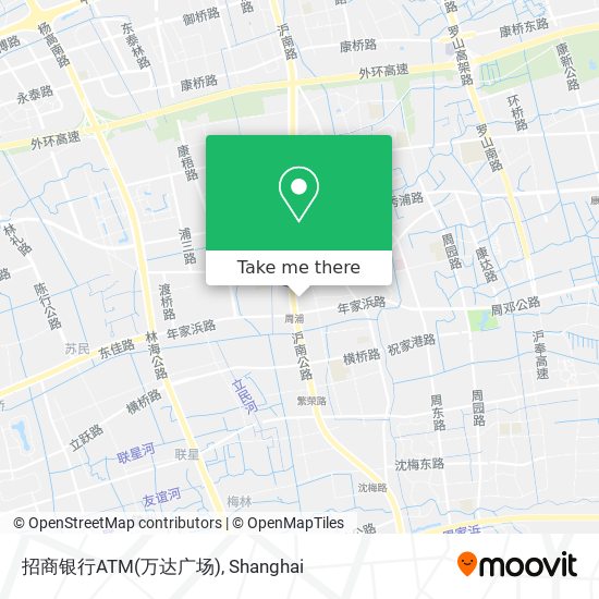 招商银行ATM(万达广场) map