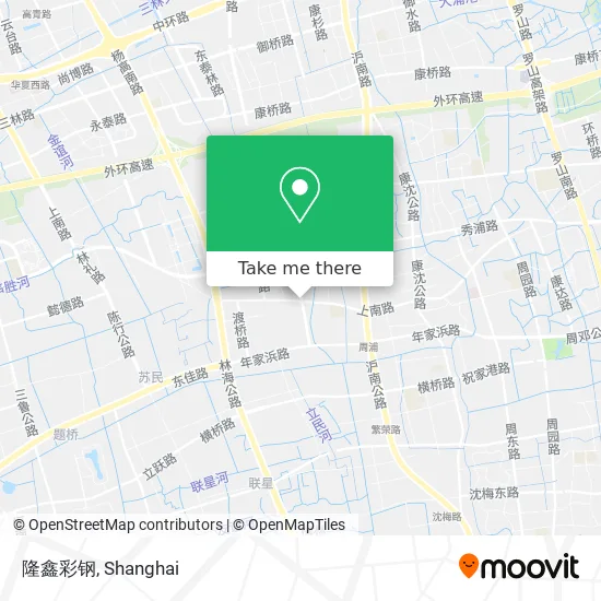 隆鑫彩钢 map