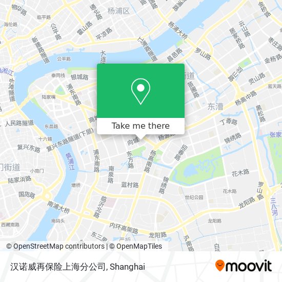 汉诺威再保险上海分公司 map