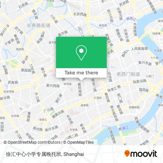 徐汇中心小学专属晚托班 map