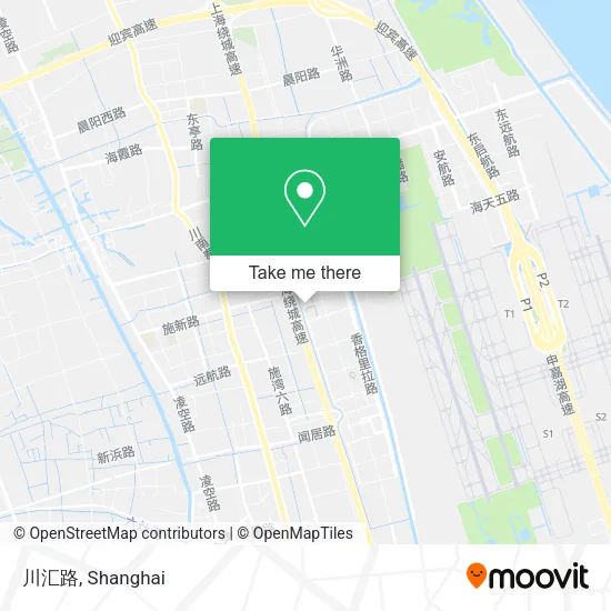 川汇路 map