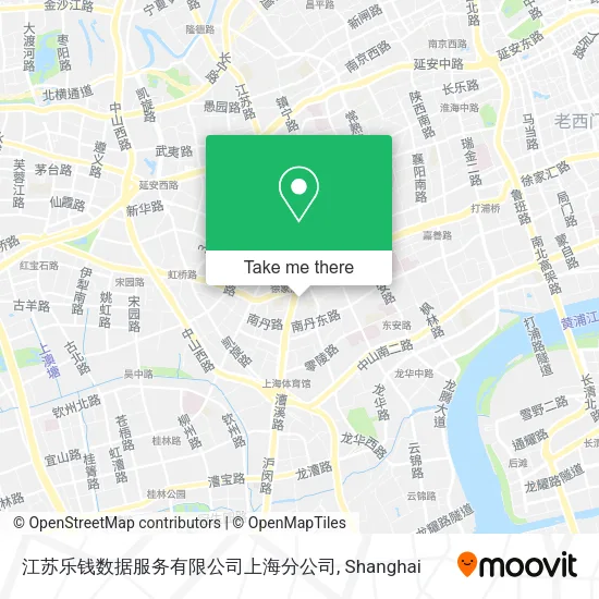 江苏乐钱数据服务有限公司上海分公司 map