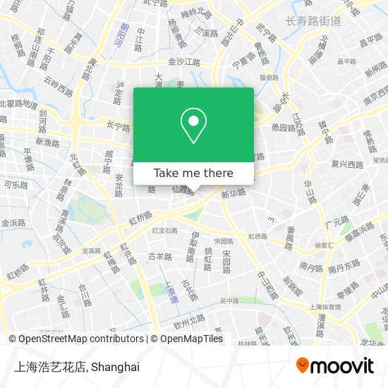 上海浩艺花店 map