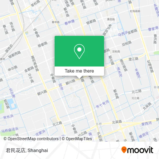 君民花店 map