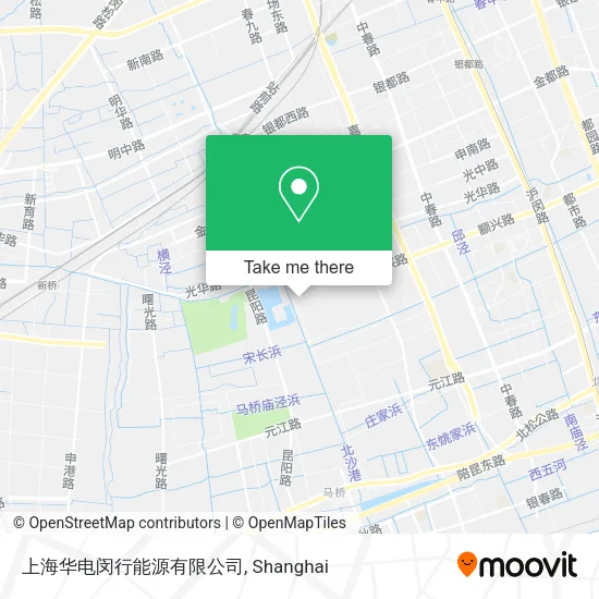 上海华电闵行能源有限公司 map